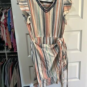 THML Multicolor Striped Dress